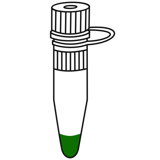  conical bottom Eppendorf tube closed - Clipart